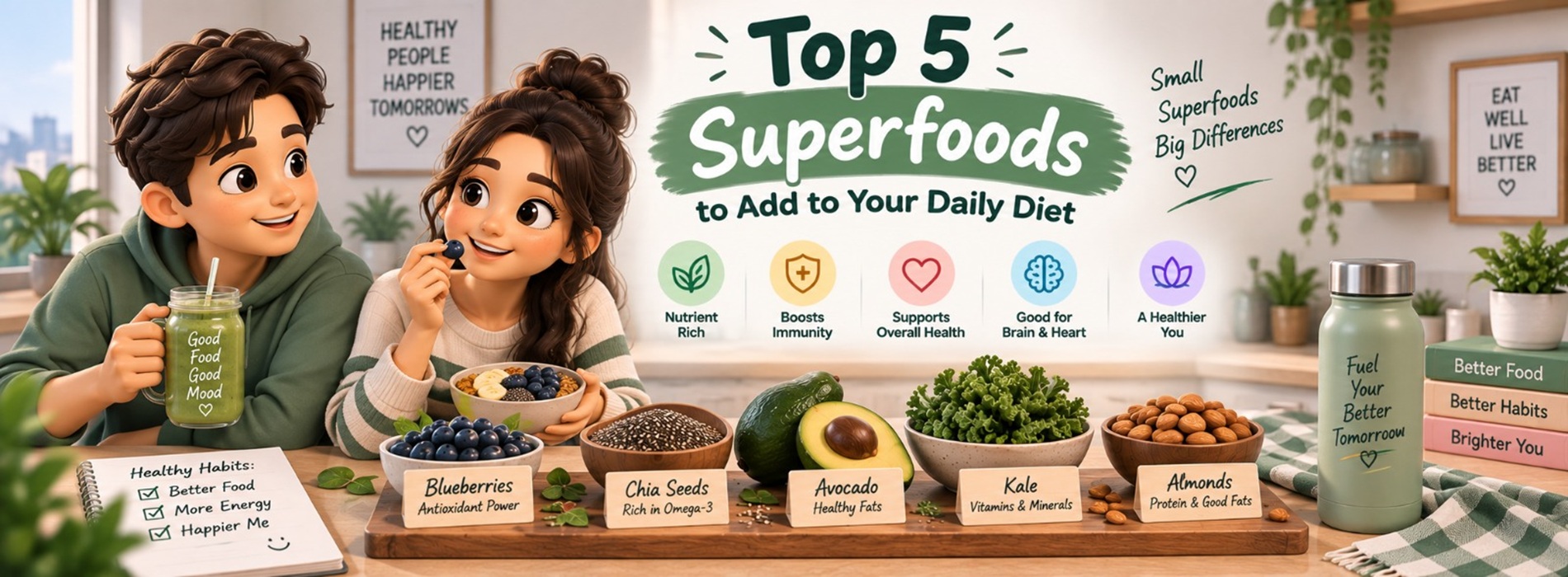 Top 5 Superfoods to Add to Your Daily Diet